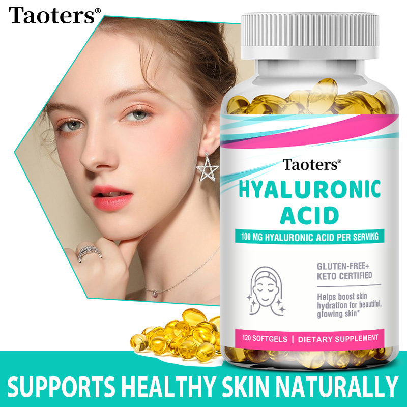 Vitamin C Powder - Kollagenkapseln mit Hyaluronsäure und Vitamin C-Komplex,