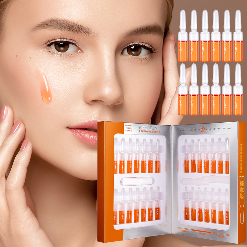 Niacinamide Brightening Serum - Mercilen Astaxanthin Feuchtigkeitsspendende Essenz 56ml (2ml