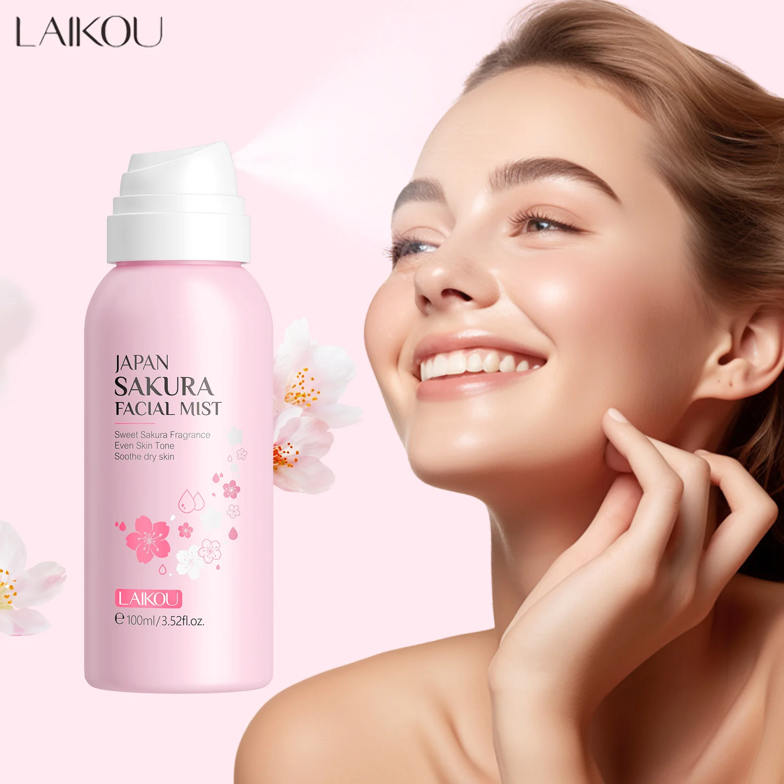 LAIKOU Sakura Facial Mist Brig – Niacinamide Brightening Serum Bewertung und Preis
