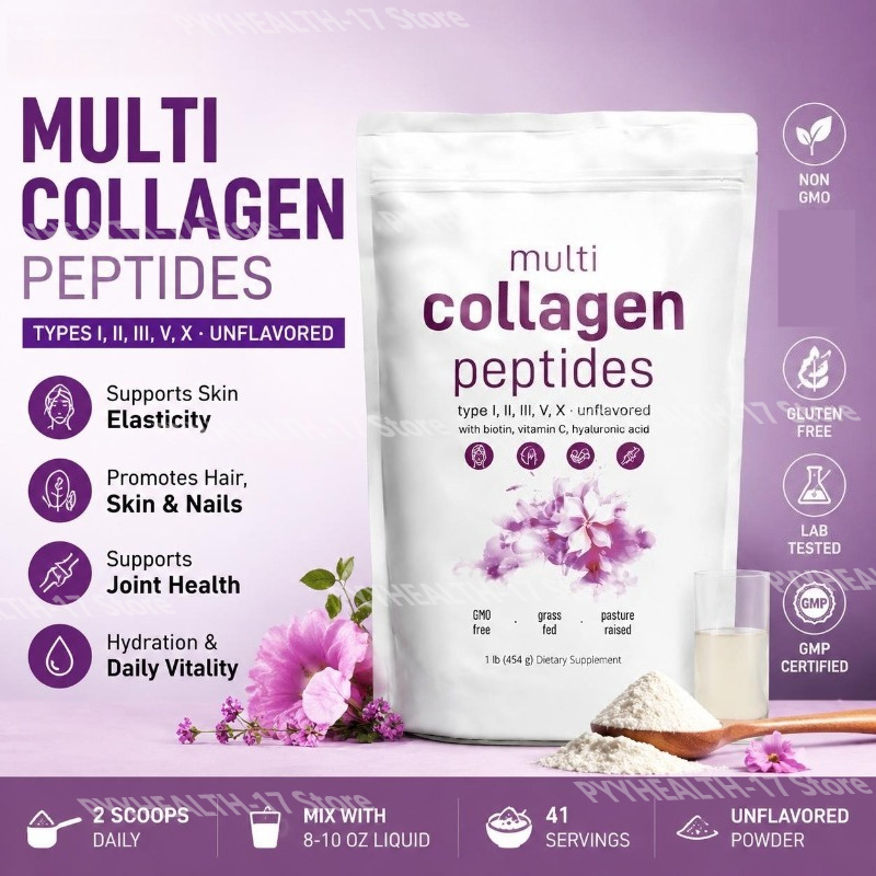 Multi-Kollagen-Peptid-Pulver T – Vitamin C Powder Bewertung und Preis