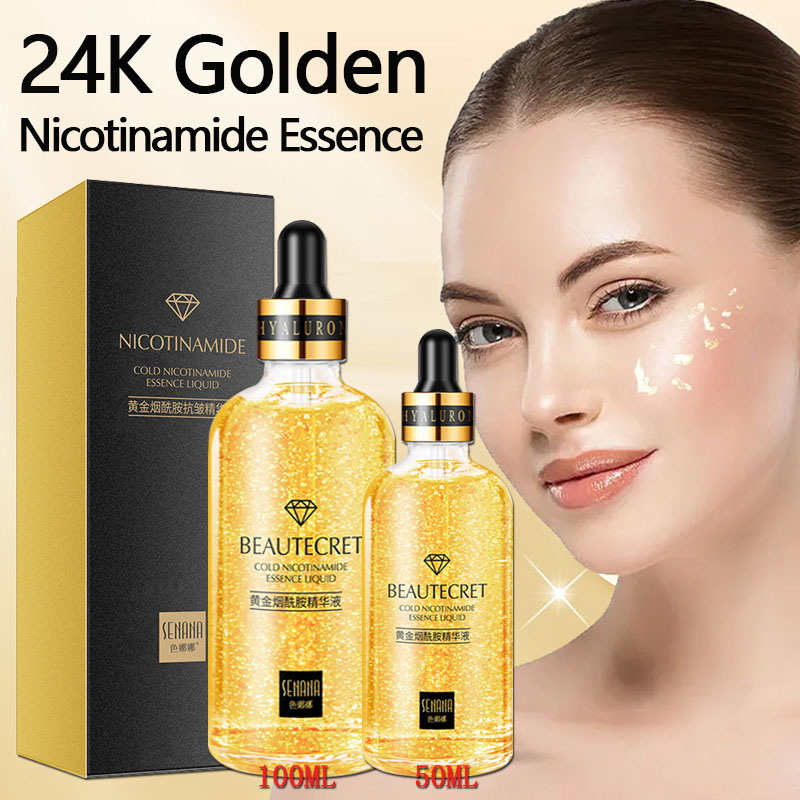 24K Gold Hyaluronsäure-Nikotin – Niacinamide Brightening Serum Bewertung und Preis