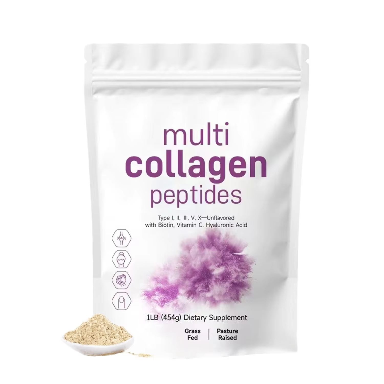 454G Multi-Kollagen-Peptid-Pul – Vitamin C Powder Bewertung und Preis